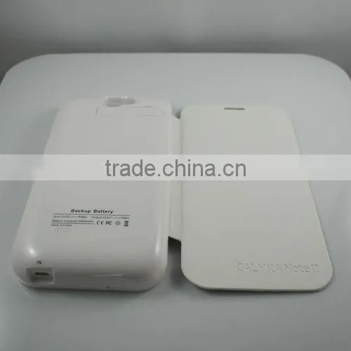 For Samsung Galaxy Note II External Battery! 4800mAh Power Bank Rechargable External Battery for Samsung Galaxy Note 2 N7100