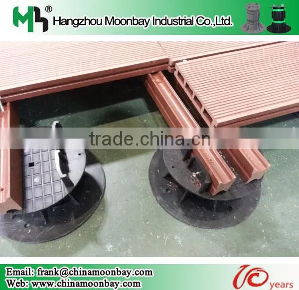 timber deck and wpc decking pedestal