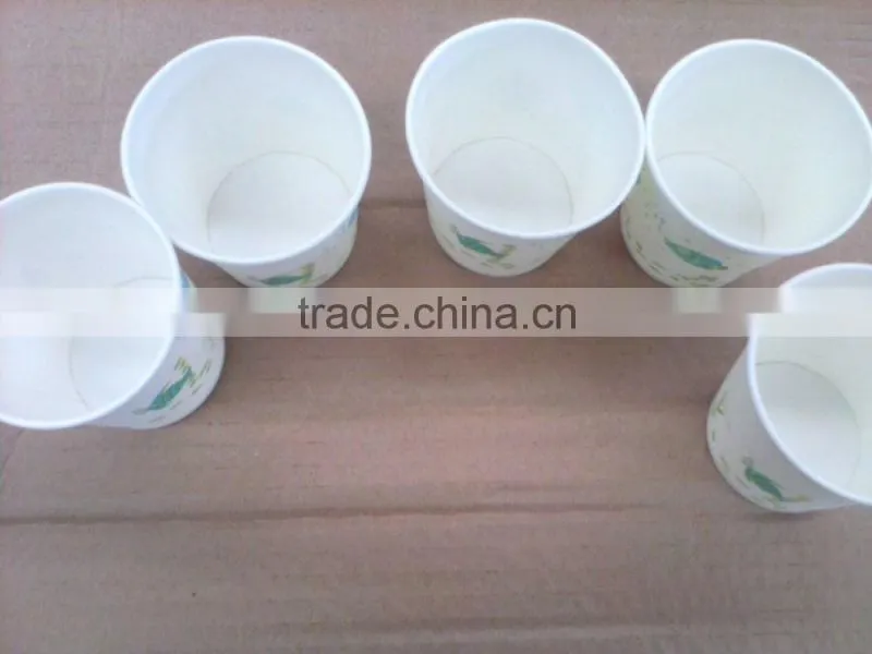 disposable coffee paper cups with cartoon design