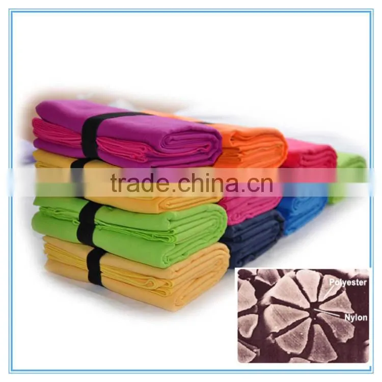 elastic band outdoor microfiber towel