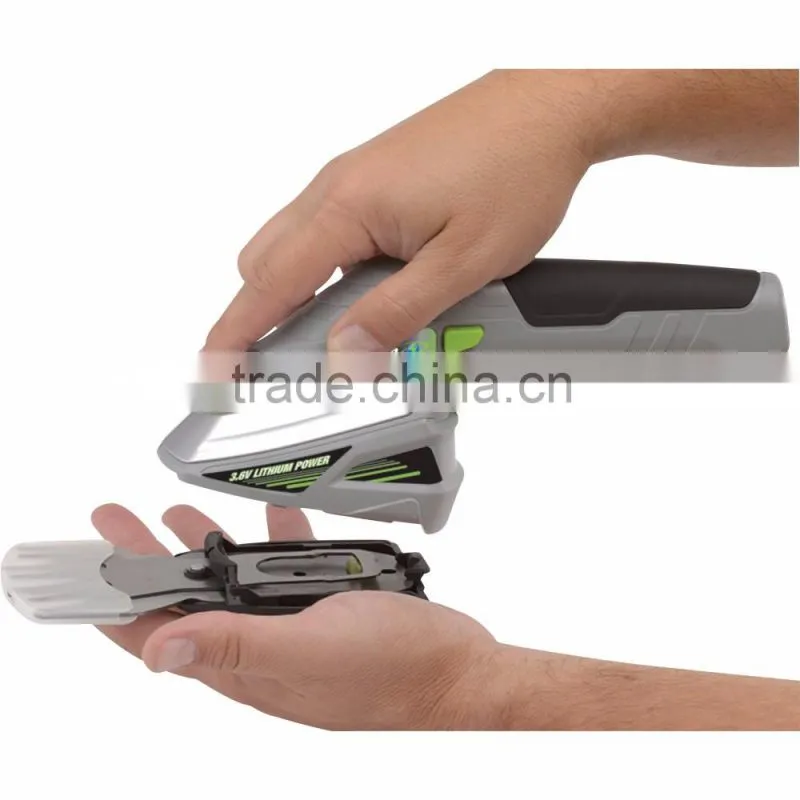 7.2V SHRUB SHEAR AND EDGING SHEAR Cordless Grass Shears - Handheld & Wheeled Extension Handle Hedge Trimmer with Rotating handle