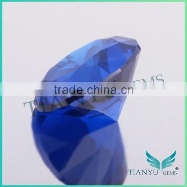 Wholesale 112# color synthetic gemstone round lab diamonds spinel for jewelry wax casting