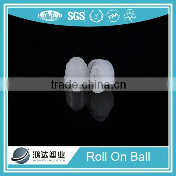 Plastic roll on deodorant ball supplier from HONGDA roll on