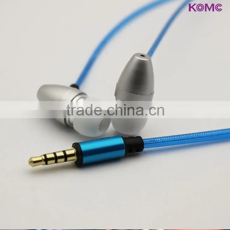 Flashing LED Earphones 2016 glowing earphone led earphone with mic