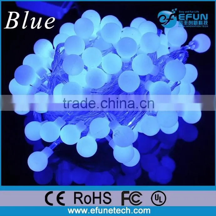 8 flash mode 10M long outdoor programmable colorful led christmas string light