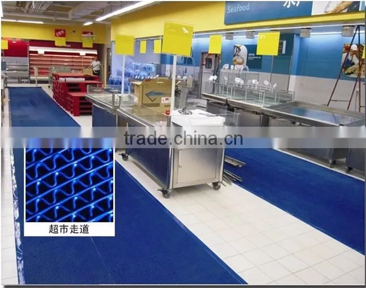 anti-slip waterproof s shape floor mat