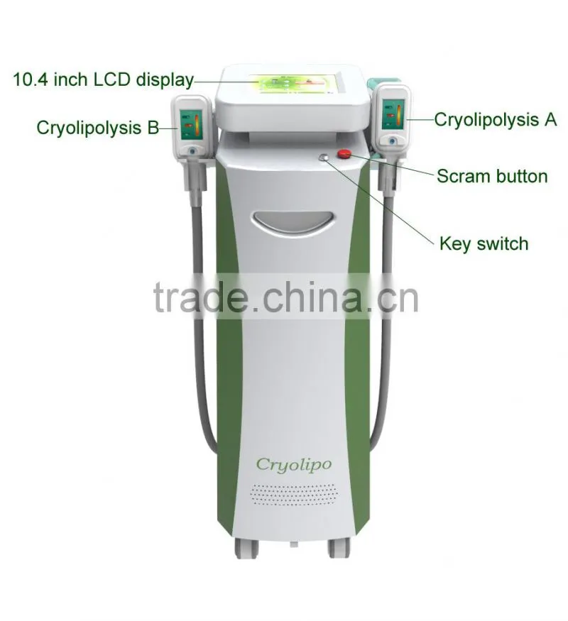 vacuum cryotherapy fat freeze machine/fat freezing liposuction machine/laser fat burning machine