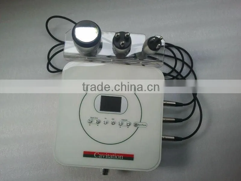 Free Shipping!beauty body face machine with tripolar RF, ultrasound devices for home use, ultrasound massager