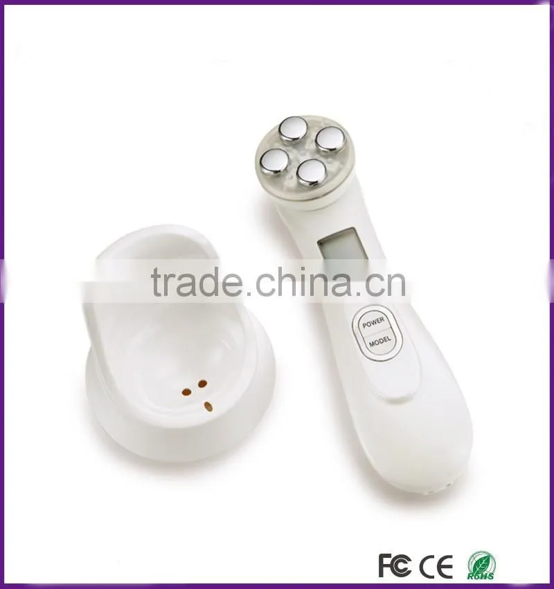 2016 new personal electrical portable RF radio frequency facial care machine for beauty salon use