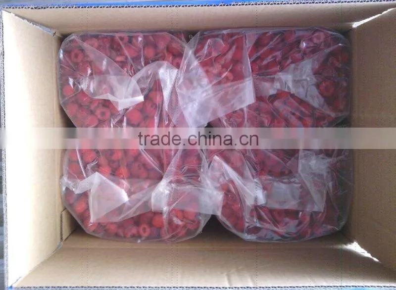 IQF frozen raspberry