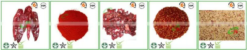 Dried Paprika Pods in Pressed Bag
