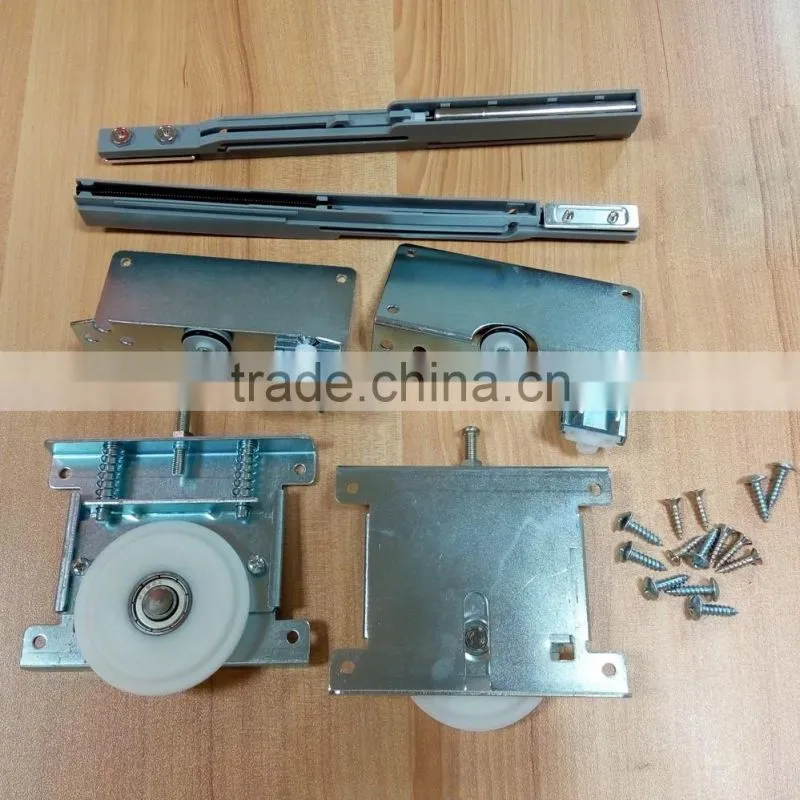hot sell sliding door hardware mechanism with soft close