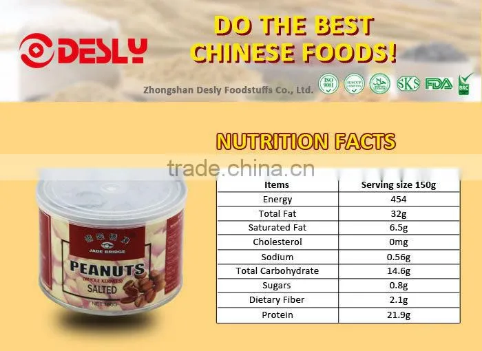 Salted Peanuts 150g