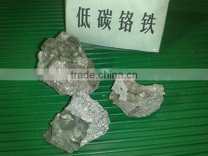 High Quality Ferro Chrome (LC FeCr) with factory hot sale!