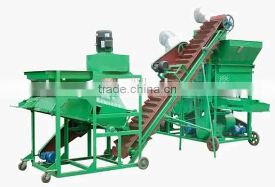super large peanut shelling machine unit /pneumatic conveying groundnut sheller machine unit