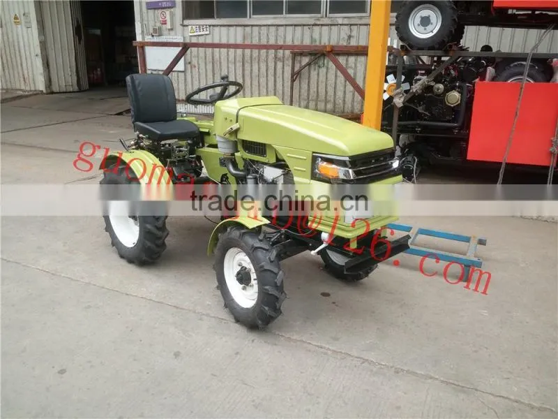15/18hp, 4WD farm motoblok, mini tractor, mini four wheel tractor