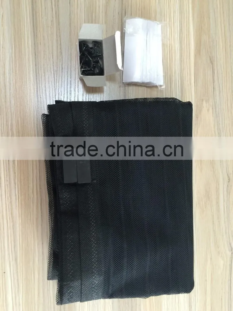 magnetic screen door heavy duty mesh velcro fits doors up to 34"x82" comes with a 12 month warranty