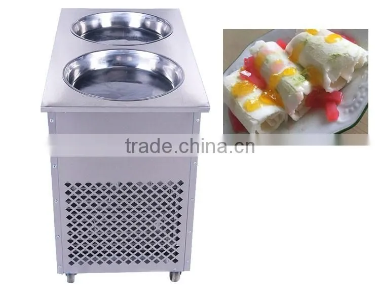 Good quality and fashionable design fried ice cream machine