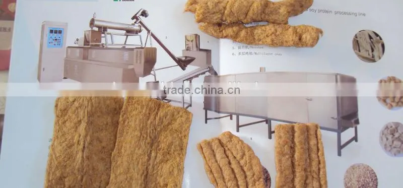 Haiyuan---textured soybean food extruder