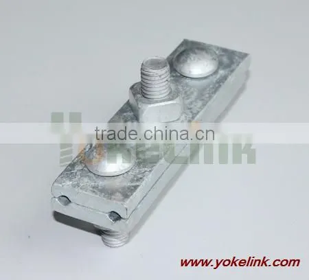 hot dip galvanzied suspension guy wire clamp for deadend hardware