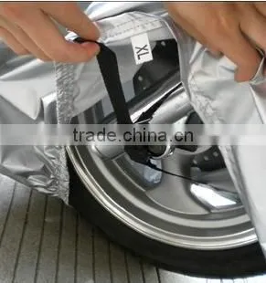 Universal Motorcycle Cover silver Rain Cover Waterproof & Dust-proof Uv protection Custom size and Color for Motorcycle