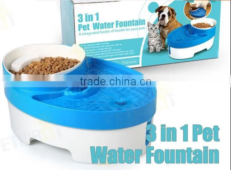 Newest Drinking Water Plant Dog Water Fountain Automatic Pet Feeder