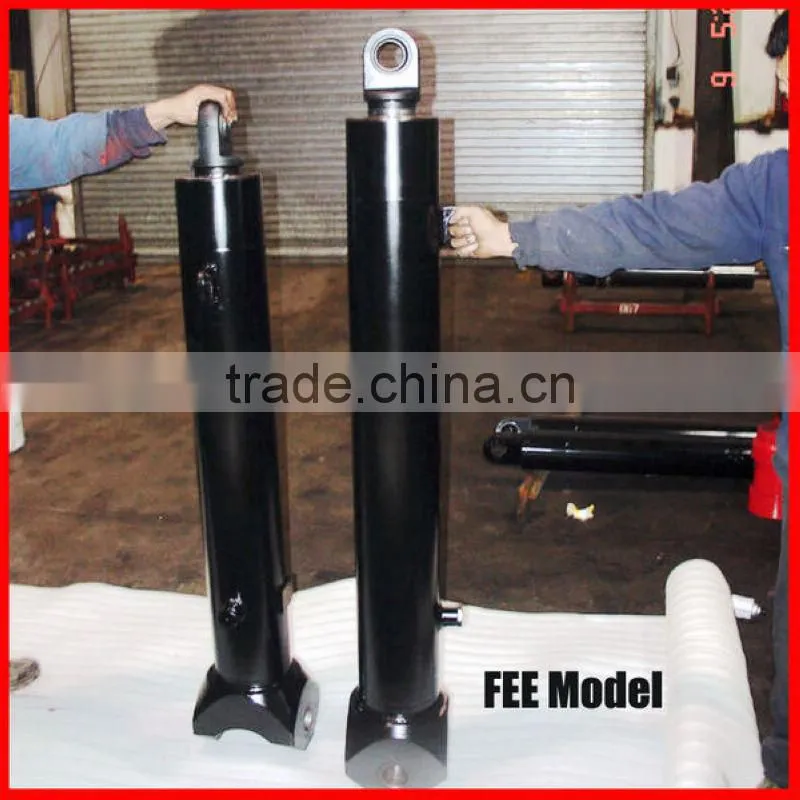 professional Hydraulic Telescopic Cylinder For Tipper Truck