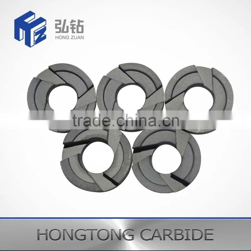 Tungsten carbide TC Three way swirl chamber