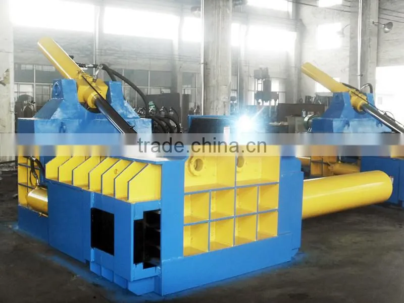 Y81T-200A CE push out type scrap metal recycling baler (factory and supplier)