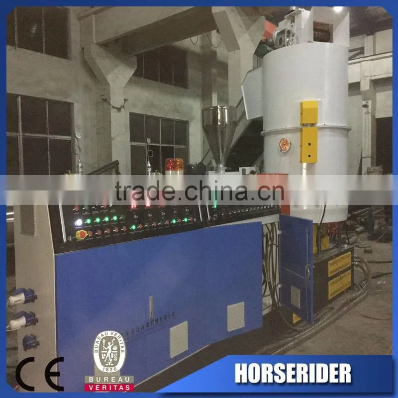 Plastic film pelletizing recycling line/waste plastic pp pe granules recycling plant