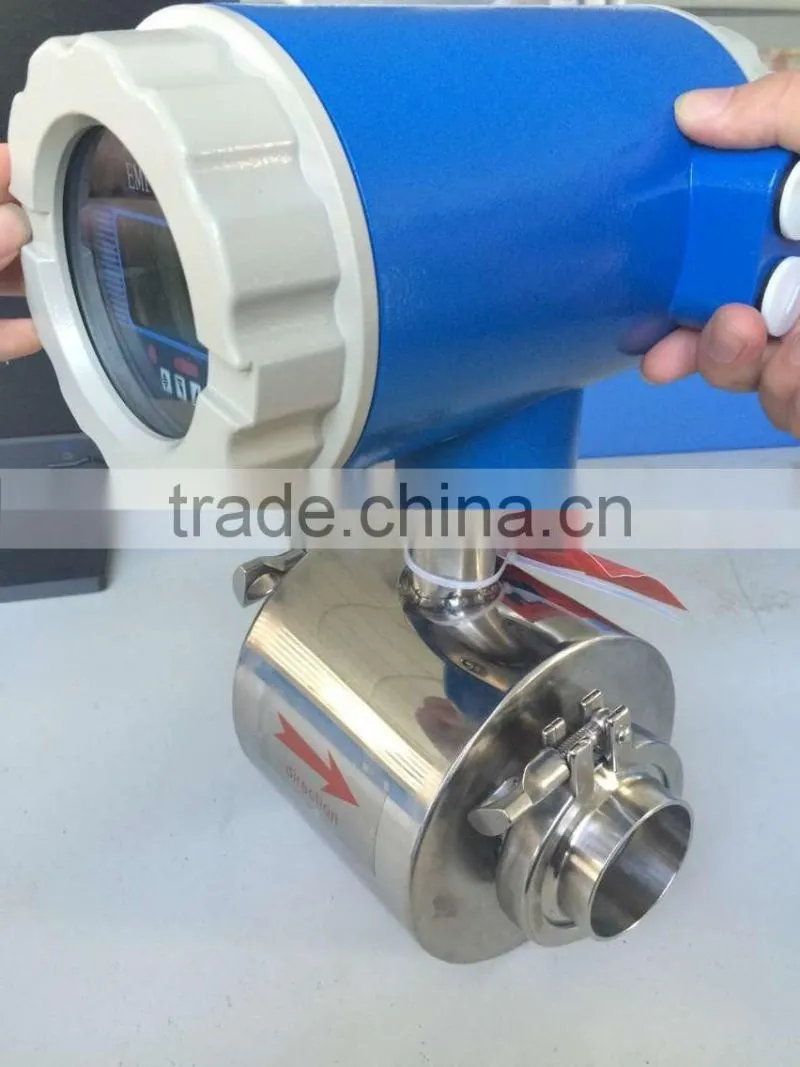 Dn50 battery operated liquid flow meter