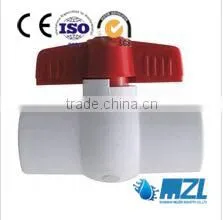 China Factory cheap BS standard thread pvc octagonal ball valve
