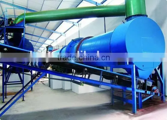 Quartz sand rotary drum dryer