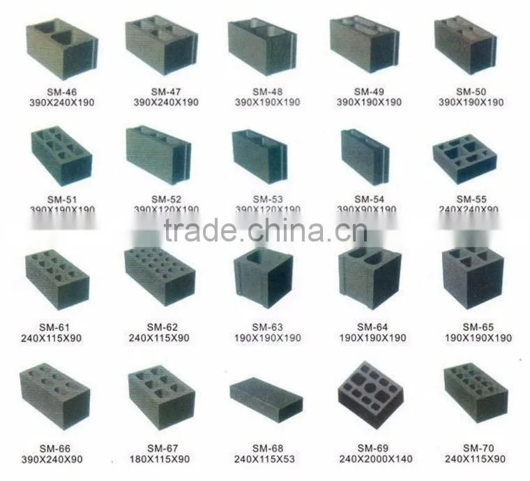 Construction brick making machine for sale