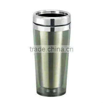 HOT! thermos jug Fashion plastic auto mug ,auto mug made of PP and plastic