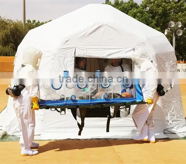 Easy Setup Airtight Large Inflatable Field Hospital Medical Tent