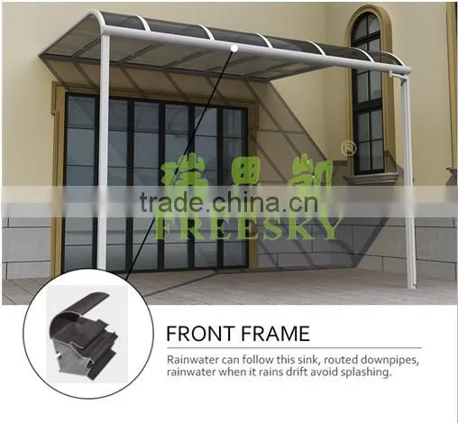 decorative outdoor aluminum gazebo pergola canopy awning patio cover
