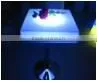 Simple Design Party Events and Bar Used Waterproof Rechargeable Decorative LED Square Cocktail Table With Stainless Steel Leg