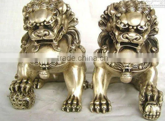 Bronze Lion Statue