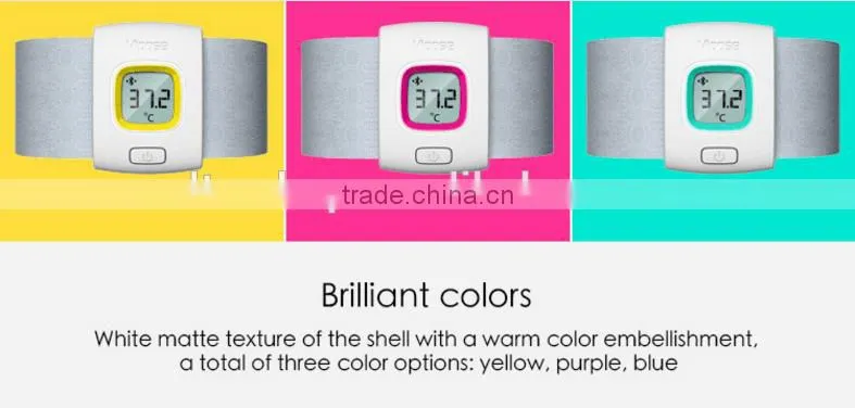 Smart Bluetooth Thermometer For Children, Mobile Remote Control Baby Monitor Wearable Bluetooth Househeld Electric Thermometer