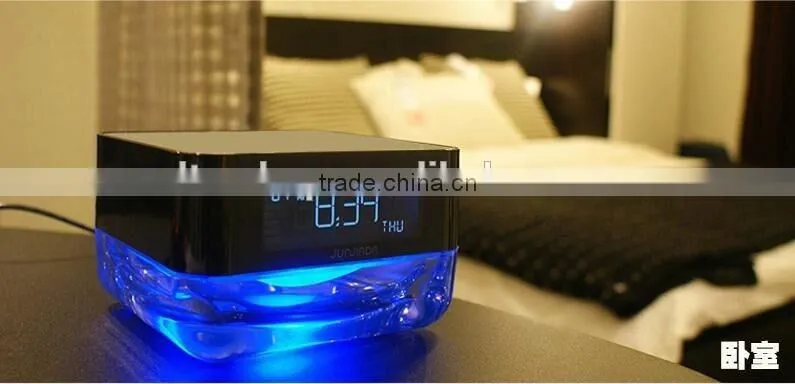 2016 New Arrival Crystal Wireless Multifuction Remote Control Bluetooth Speaker With FM Radio/Night Light/TF Card Supported
