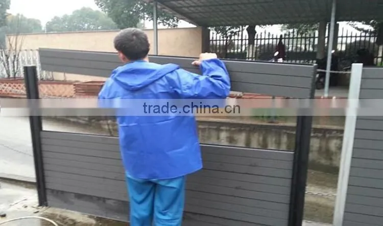 wpc fence screen for decorative garden fencing better than wood fence vinyl fence aluminum fence