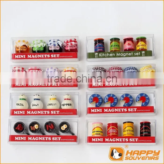 promotional item custom miniature cake shaped refrigerator magnets