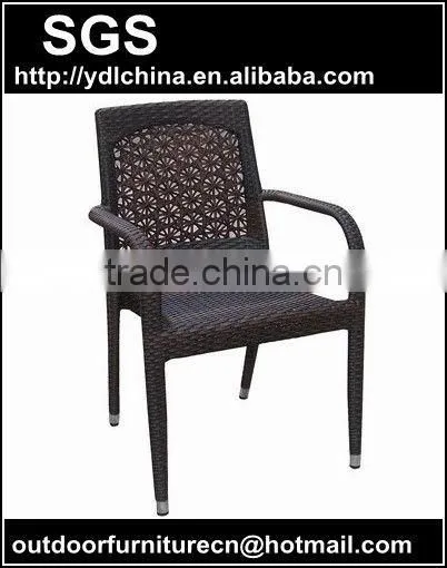 hot sale cheap classic aluminum rattan chair