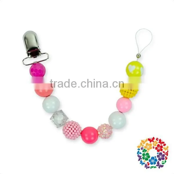 Silicone Baby Pacifier Clip /Baby Teething Pacifier Holder