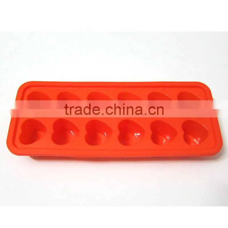 heart shaped cut ice molds