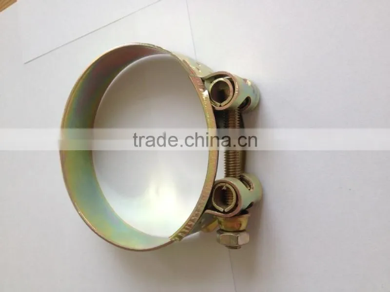 2015 new design robust clamp/nylon rope clamps/stainless steel spring hose clamp