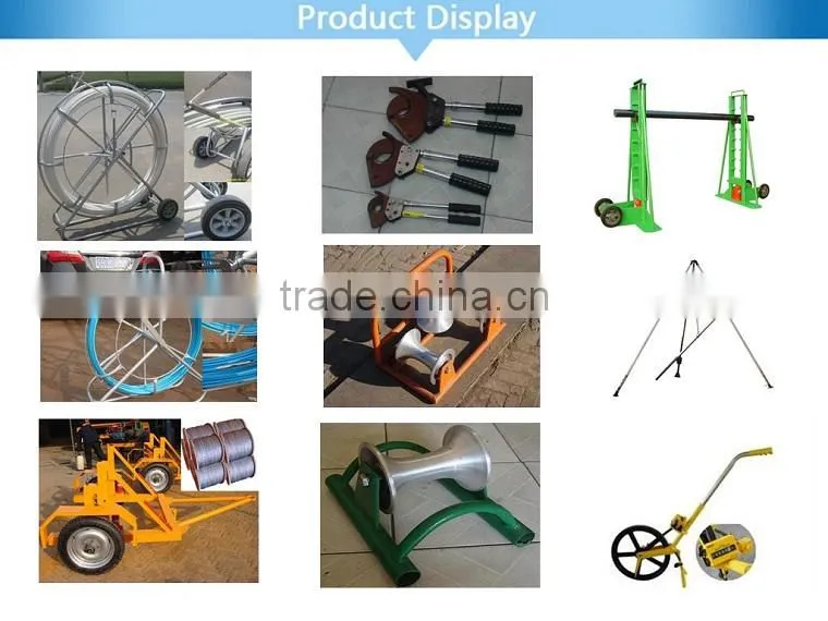YTYG-2 Double Concrete pole trailer, Electric power pole transfer for 8-15M