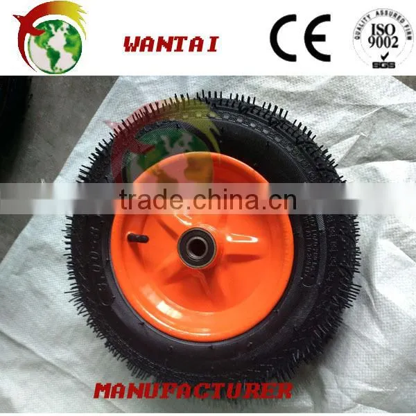 3.00-8 new model rubber skateboard wheel Rubber wheel stopper