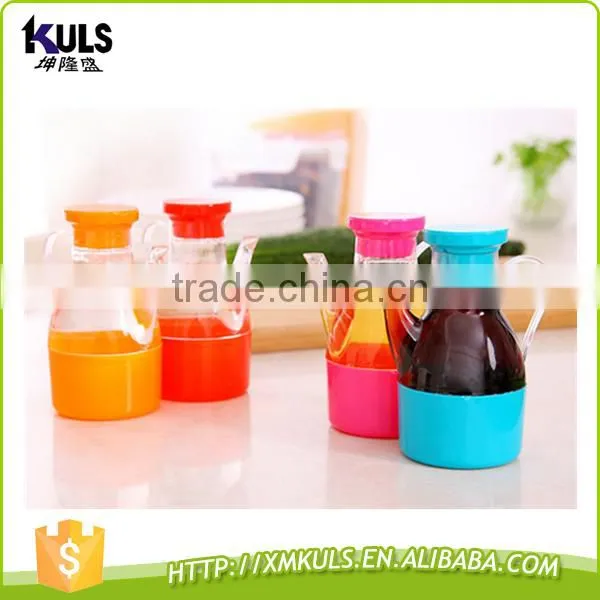 Colorful kitchen oil bottle cooking oil plastic bottle